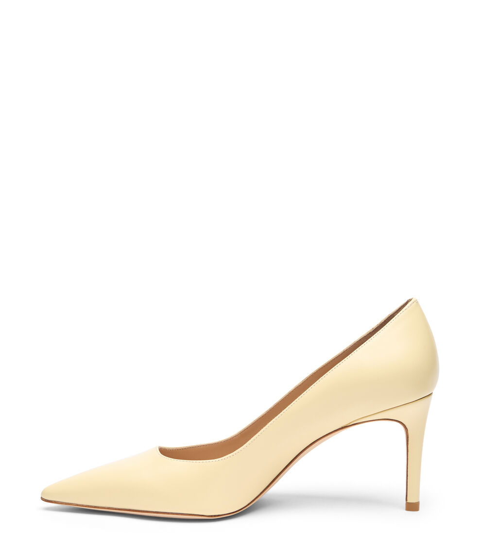 Stuart Weitzman STUART POWER 75 LEMON CHIFFON SK328SMOUV6