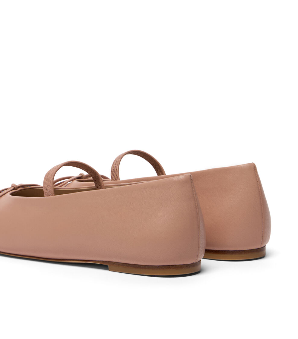 Stuart Weitzman PRIMA BOW BALLET MARY JANE BLUSHFUL SM423LARY6Q