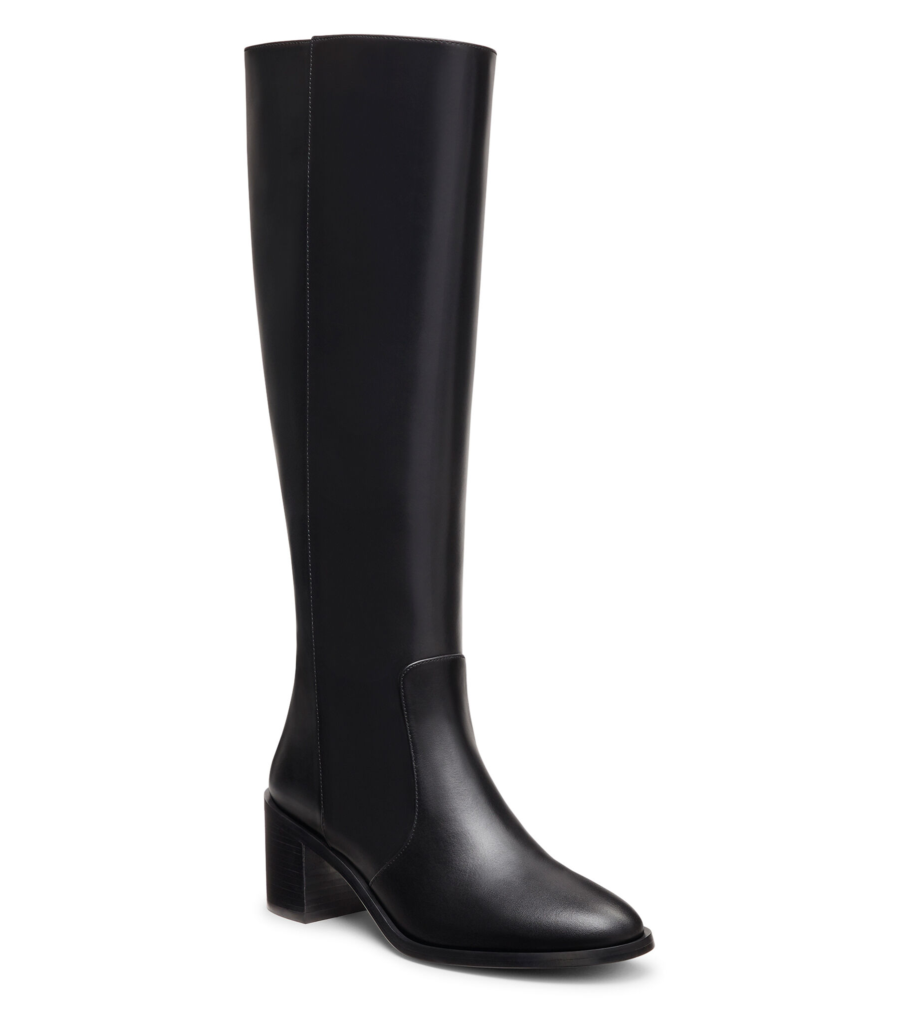 ESME ZIP BOOT in BLACK for Women Stuart Weitzman