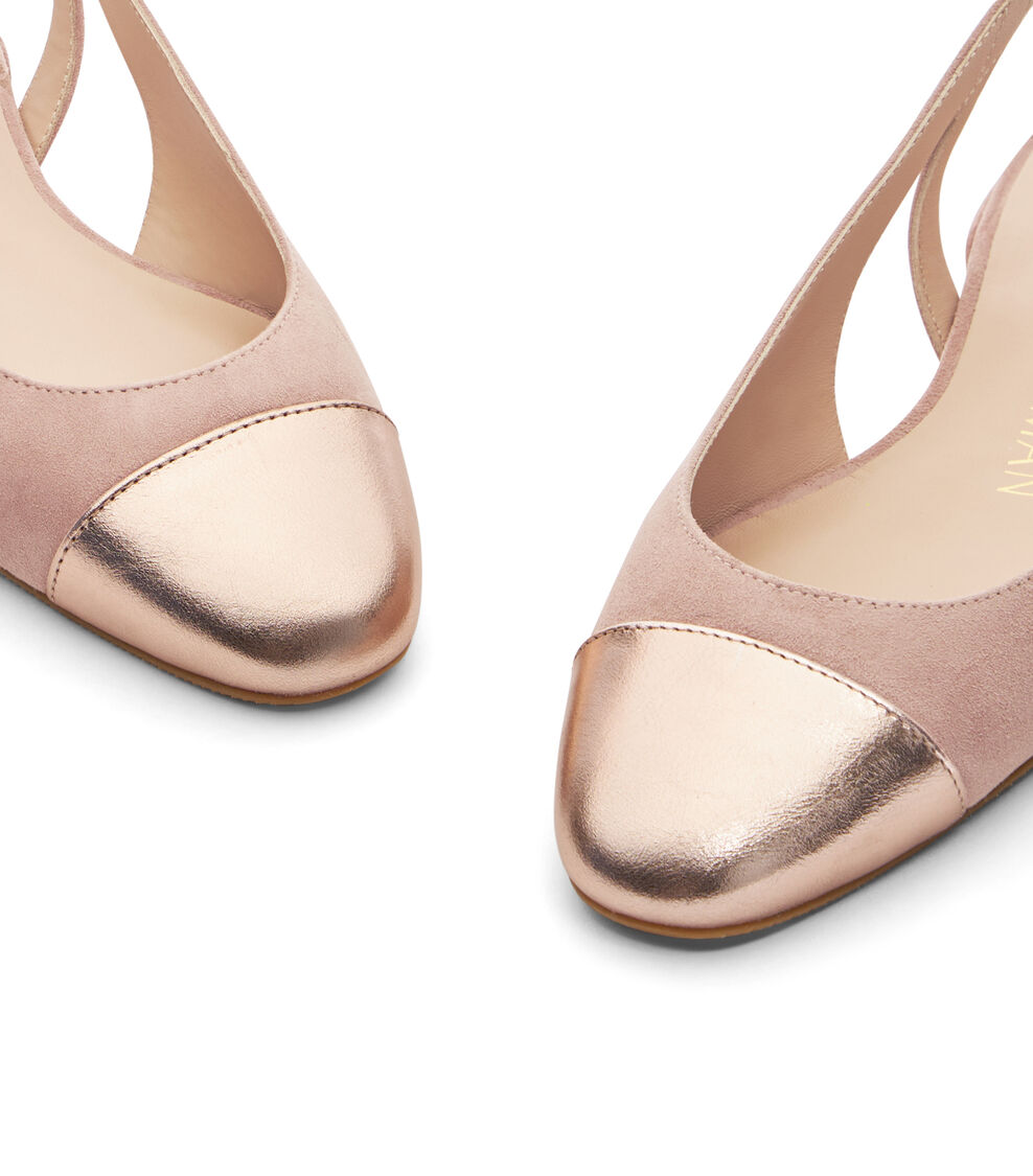 Stuart Weitzman SLEEK SLINGBACK FAWN/BALLET SH124SICWKP