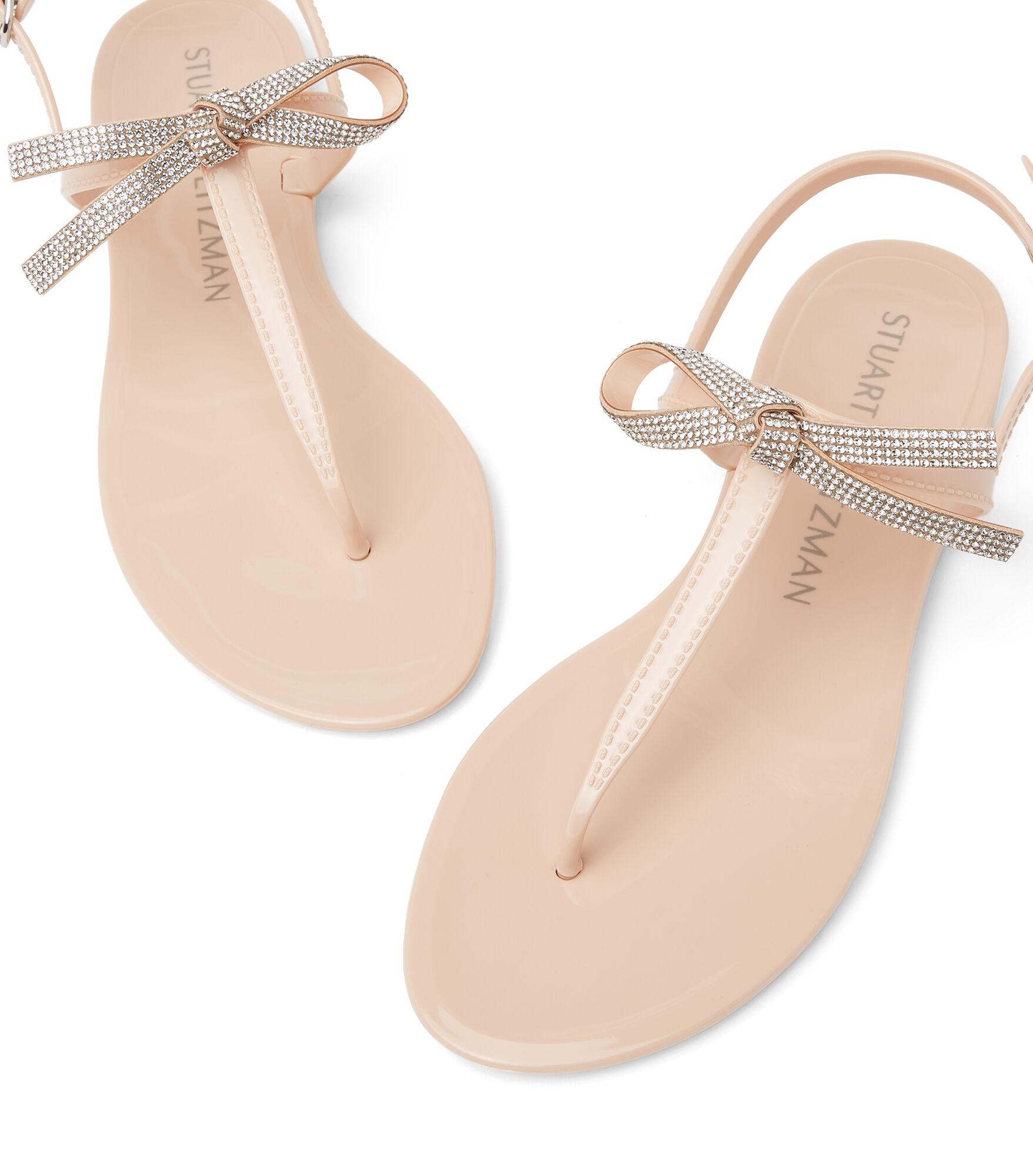 SW BOW JELLY SANDAL in POUDRE for Women Stuart Weitzman UK