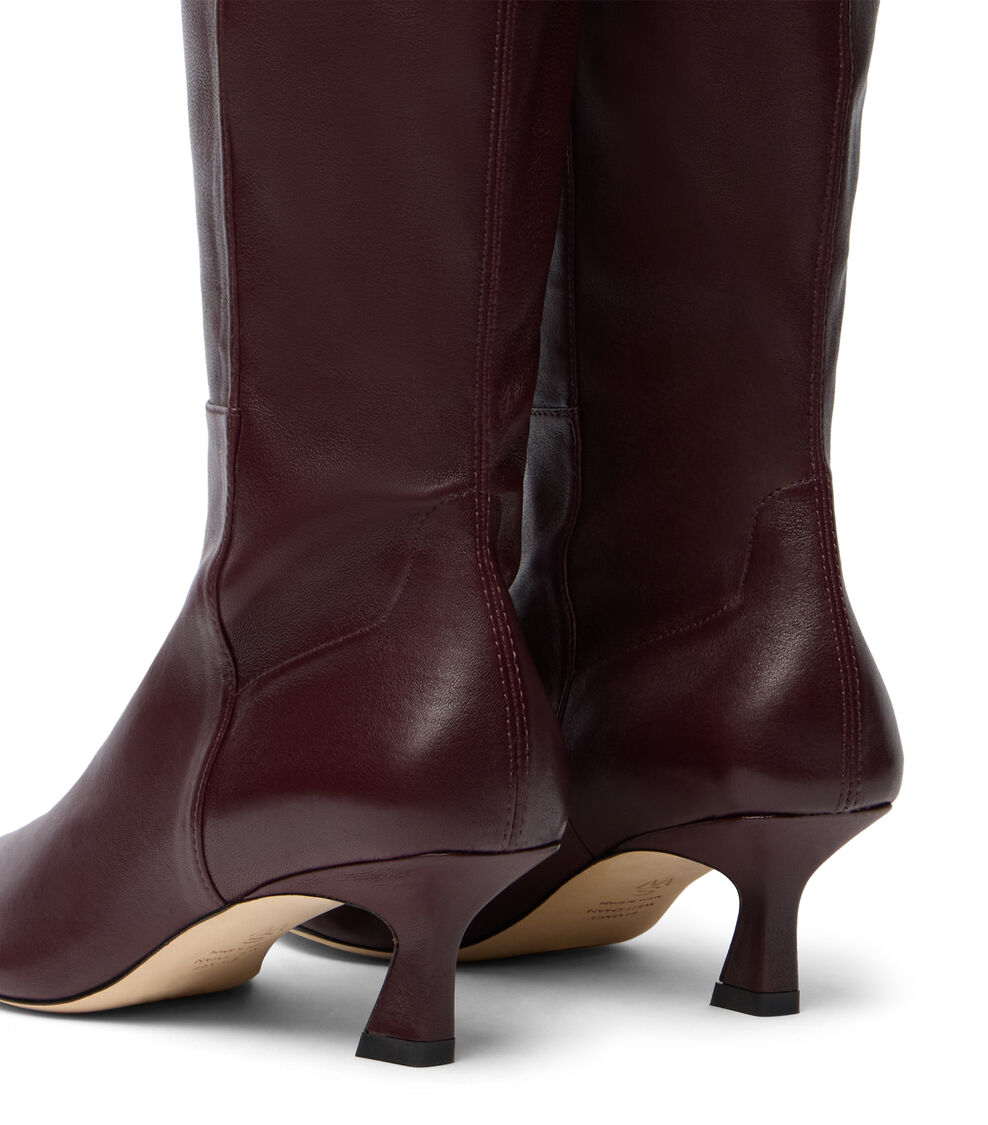 Stuart Weitzman 5050 VINNIE BOOT 50 Stuart Weitzman 5050 VINNIE BOOT 50 BOYSENBERRY SM444DNNPY0