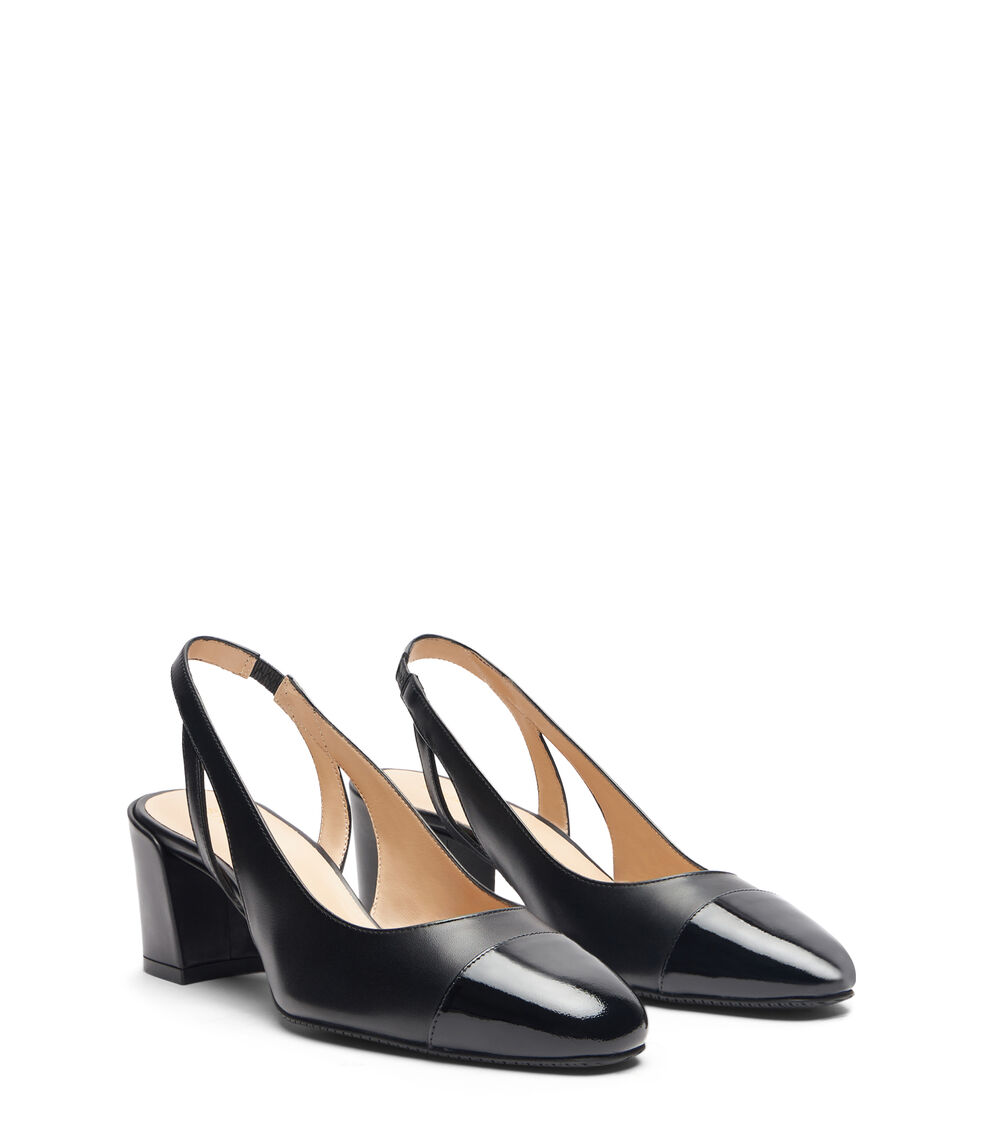 Stuart Weitzman SLEEK 50 SLINGBACK SCHWARZ SF964SCPBLK
