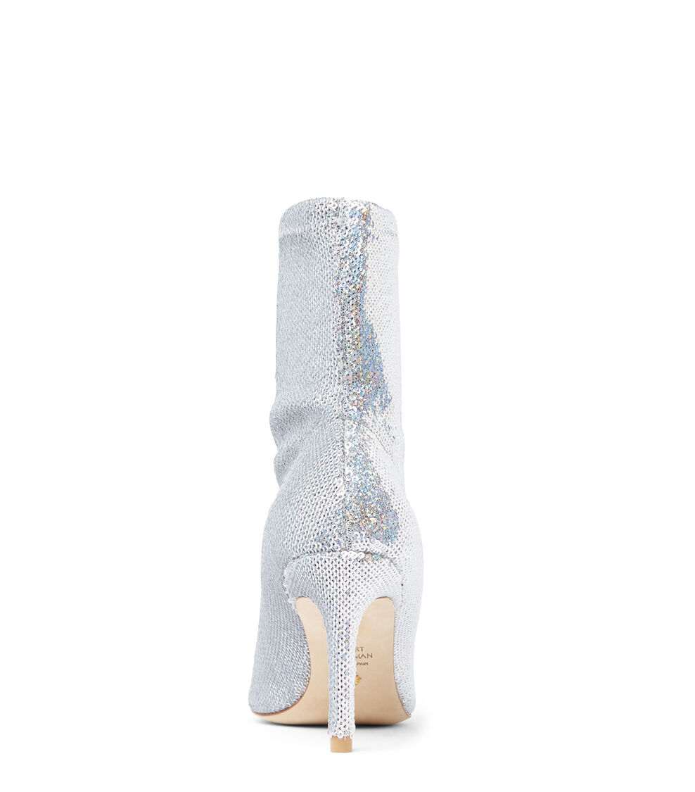 Stuart Weitzman STUART 85 STRETCH BOOTIE IRIDESCENT SB656STQC3Y