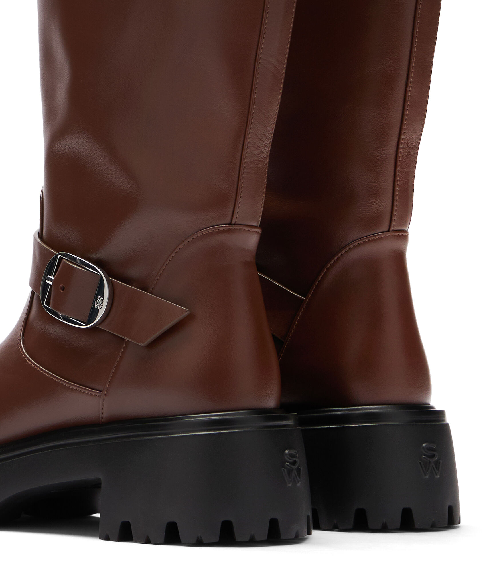 EMERSON MOTO BOOT in HAZELNUT for Women | Stuart Weitzman®
