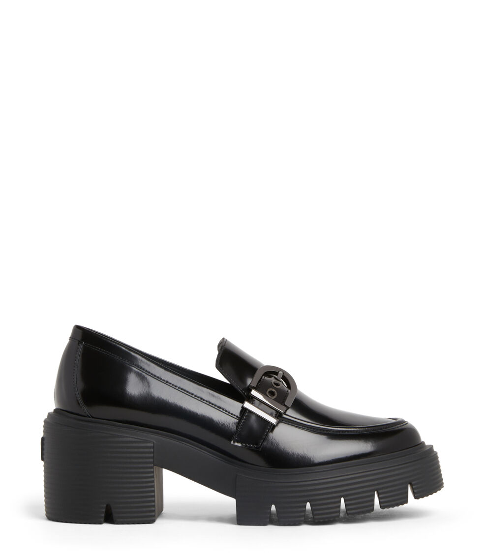 Stuart Weitzman MAVERICK SOHO LOAFER BLACK SF626APSBLK