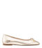 Stuart Weitzman GABBY FLAT PLATINO GABBFLATLAAPLA