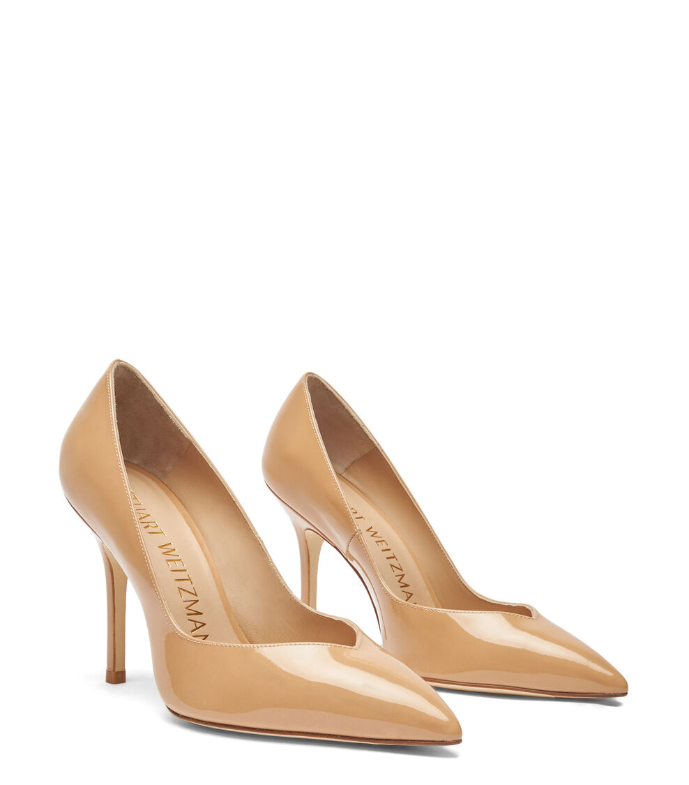 Stuart Weitzman EVA 100 PUMP ADOBE SG907PATAJM