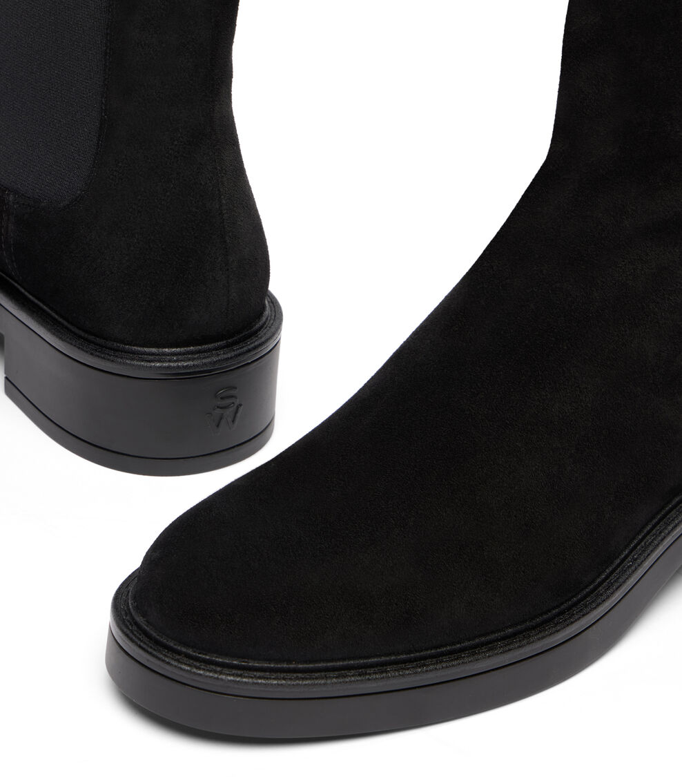 Stuart Weitzman CELIA CHELSEA BOOTIE BLACK SM394SPDBLK