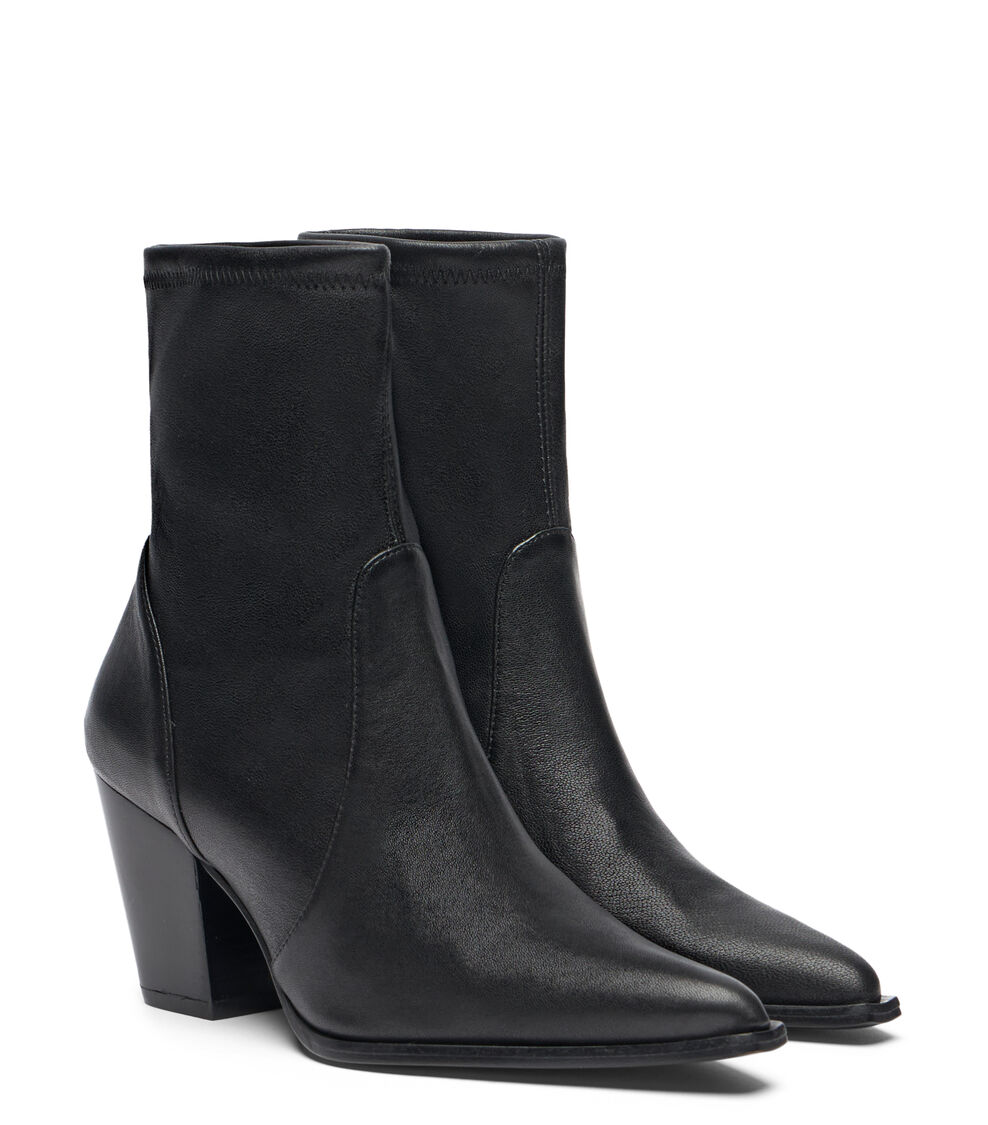 Stuart Weitzman JOLENE BOOTIE BLACK SM509SNDBLK