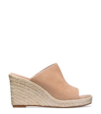Stuart weitzman marabella top suede wedge sandal