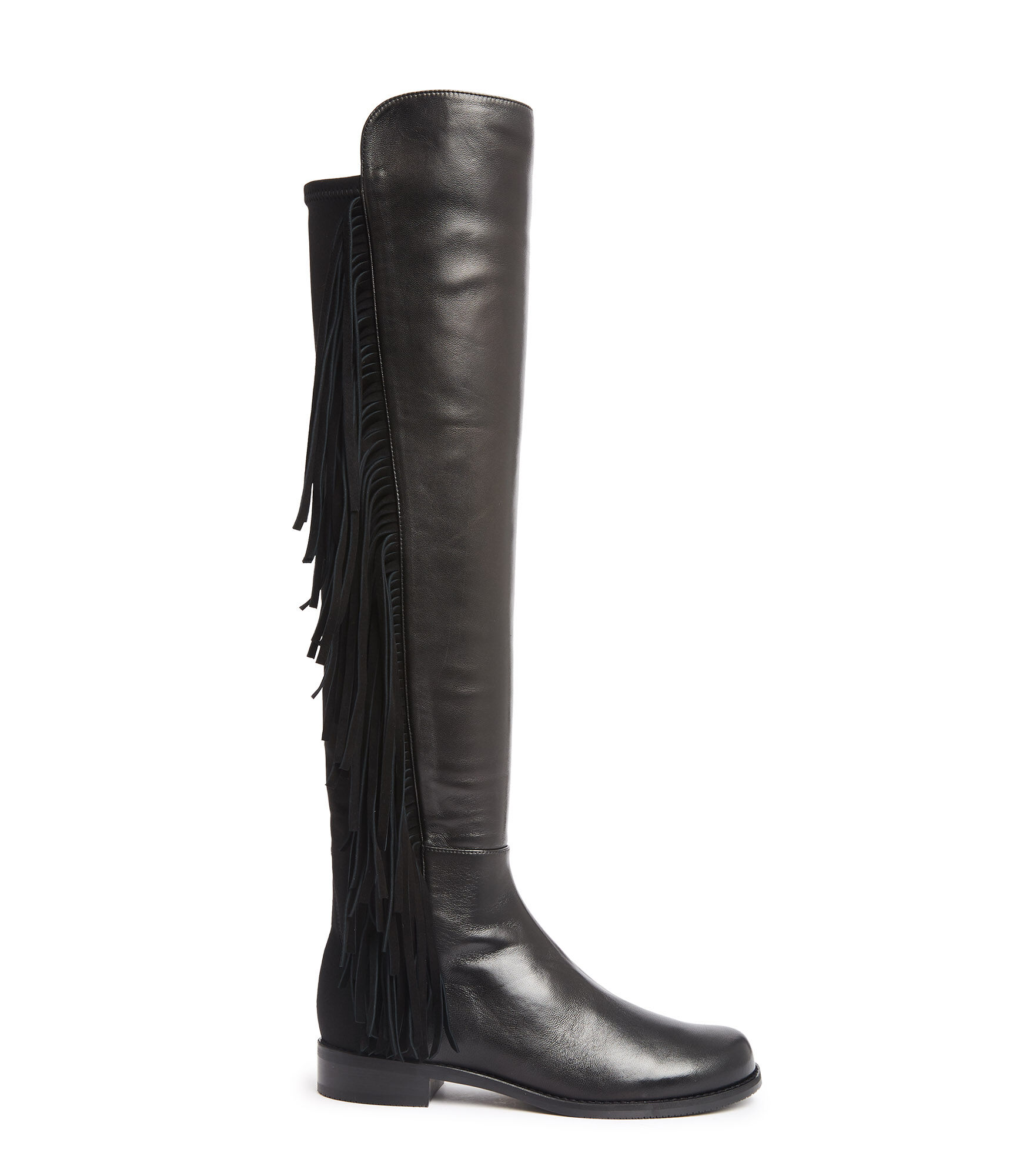 5050 FRINGE in BLACK for Women Stuart Weitzman