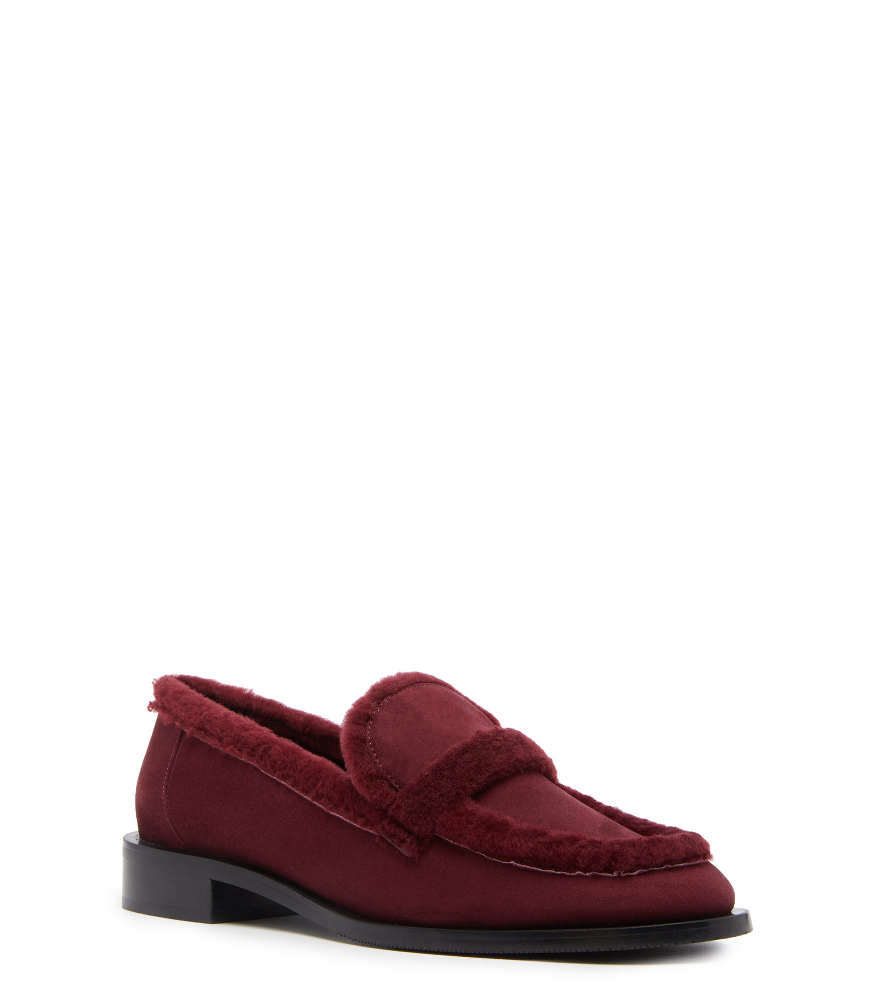 Stuart weitzman suede sales loafers