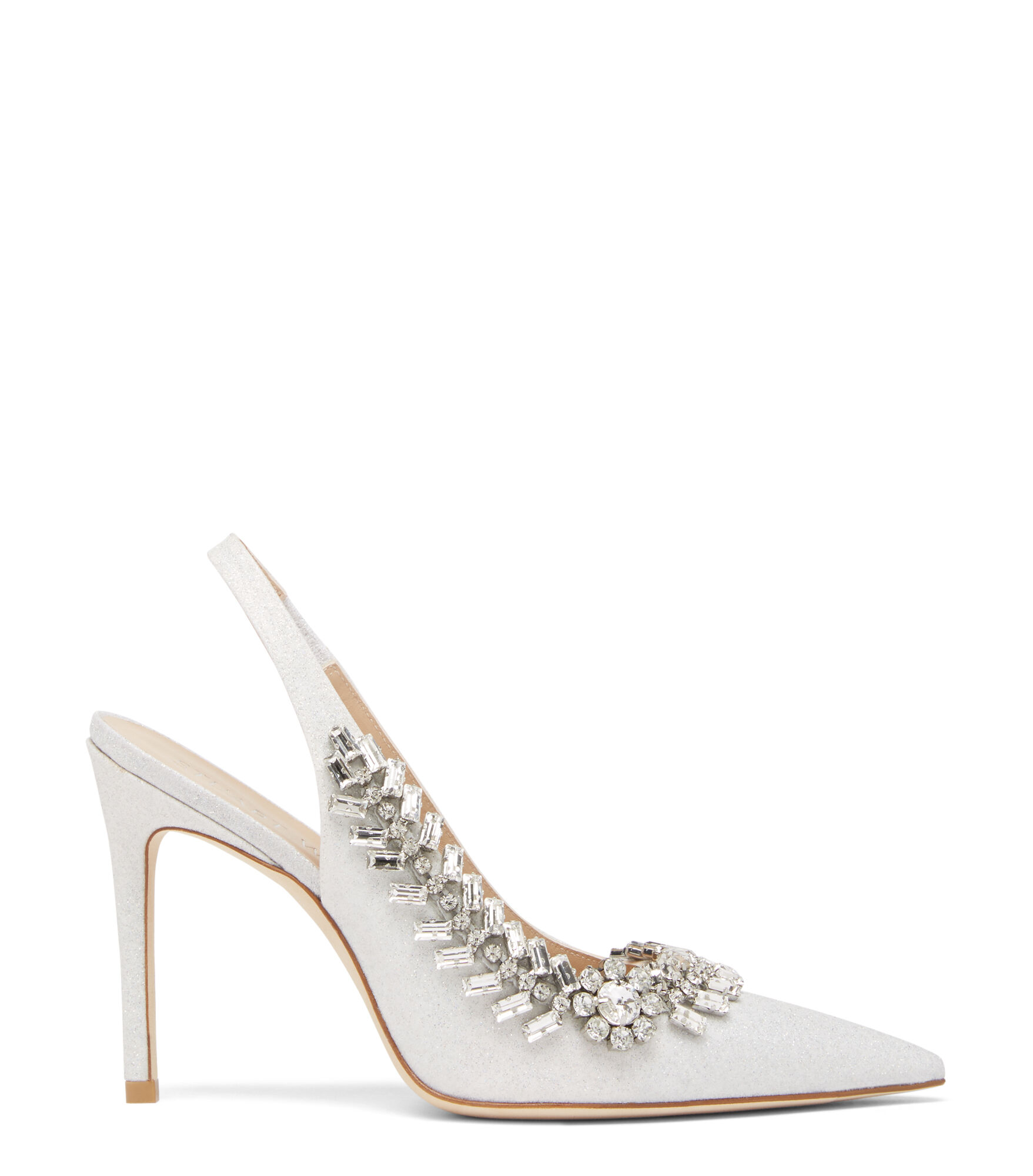 PROMISE 100 SLGBK PM in WHITE for Women | Stuart Weitzman®