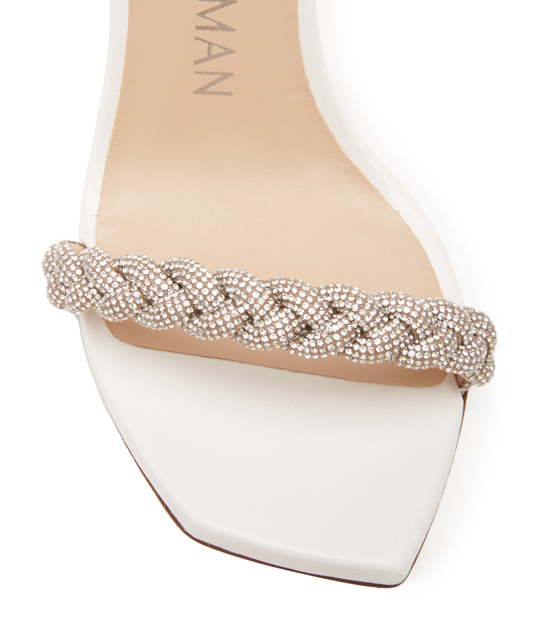 Stuart weitzman rhinestone sandals hot sale
