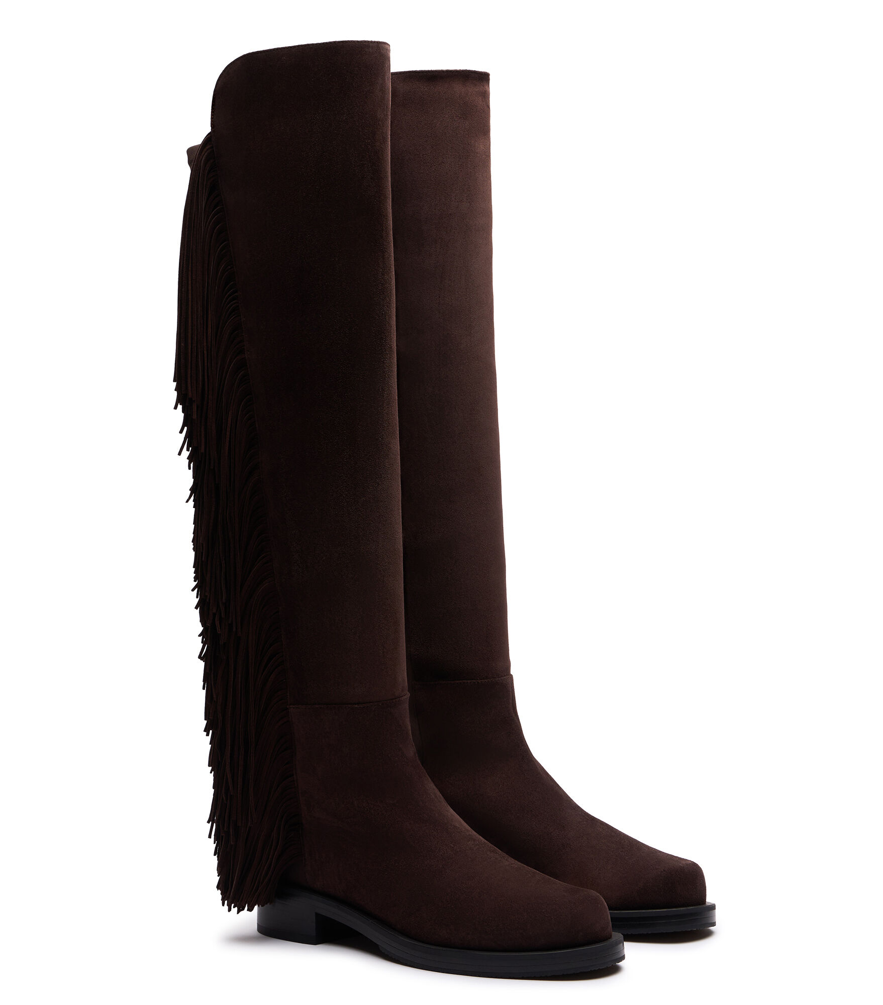 Stuart weitzman on the fringe bootie top