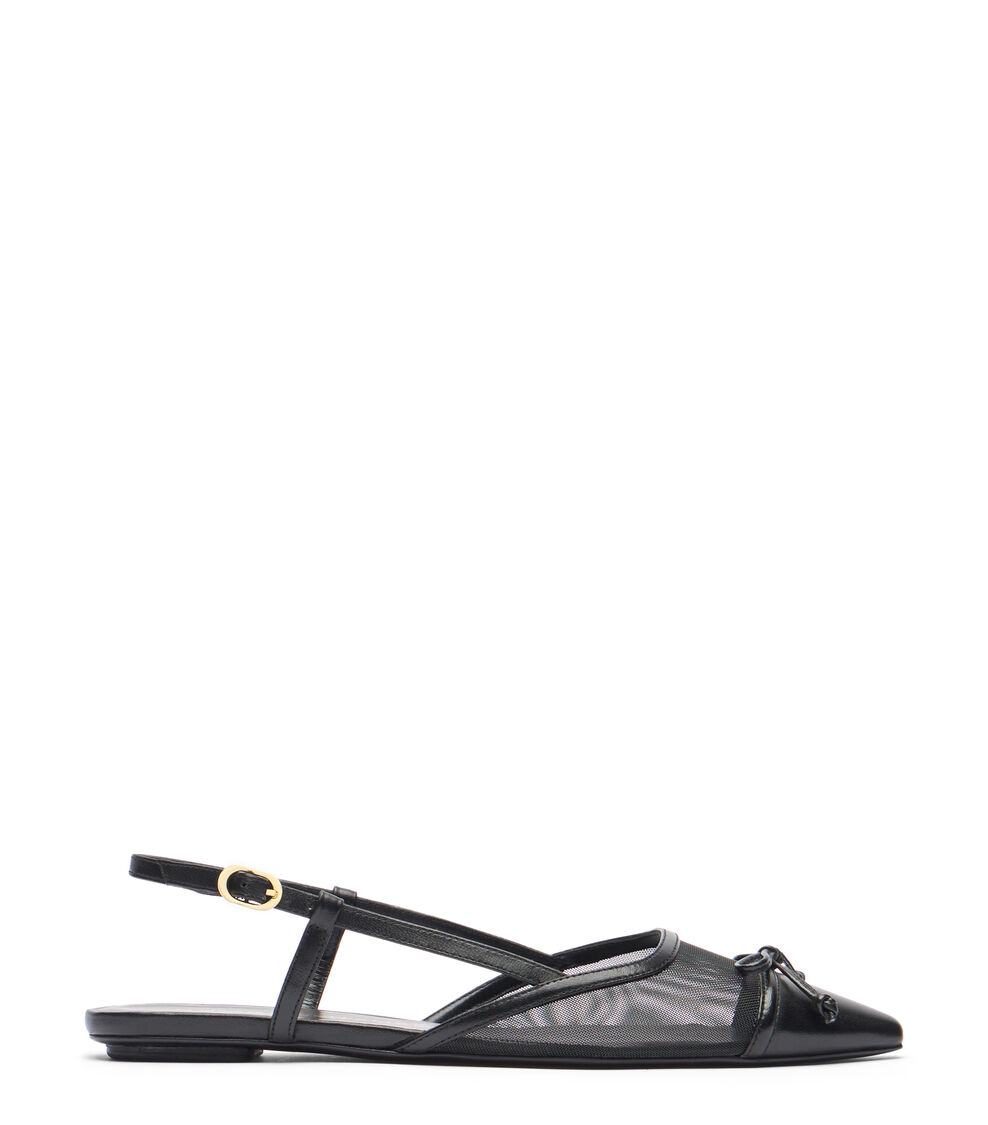 Stuart Weitzman KITTY SLINGBACK BLACK SK648MSPBLK