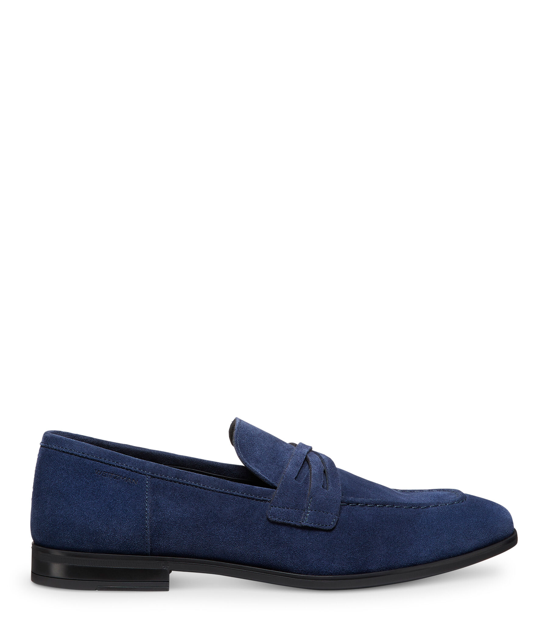 SIMON CRISSCROSS LOAFER in BLUE for Women Stuart Weitzman