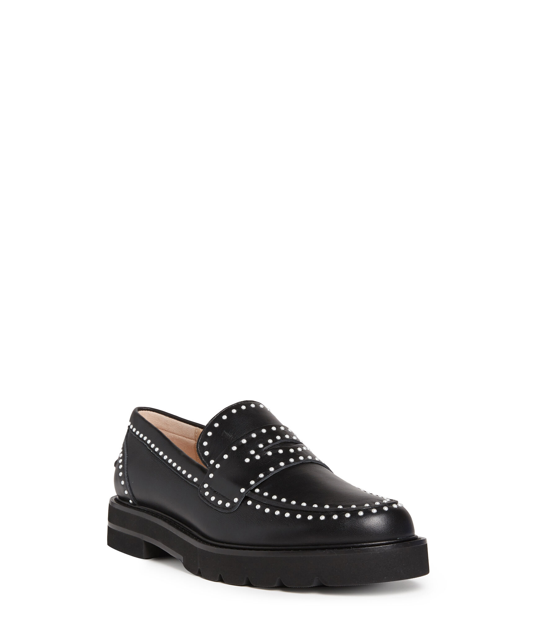 PARKER PEARL LOAFER in BLACK for Women Stuart Weitzman UK