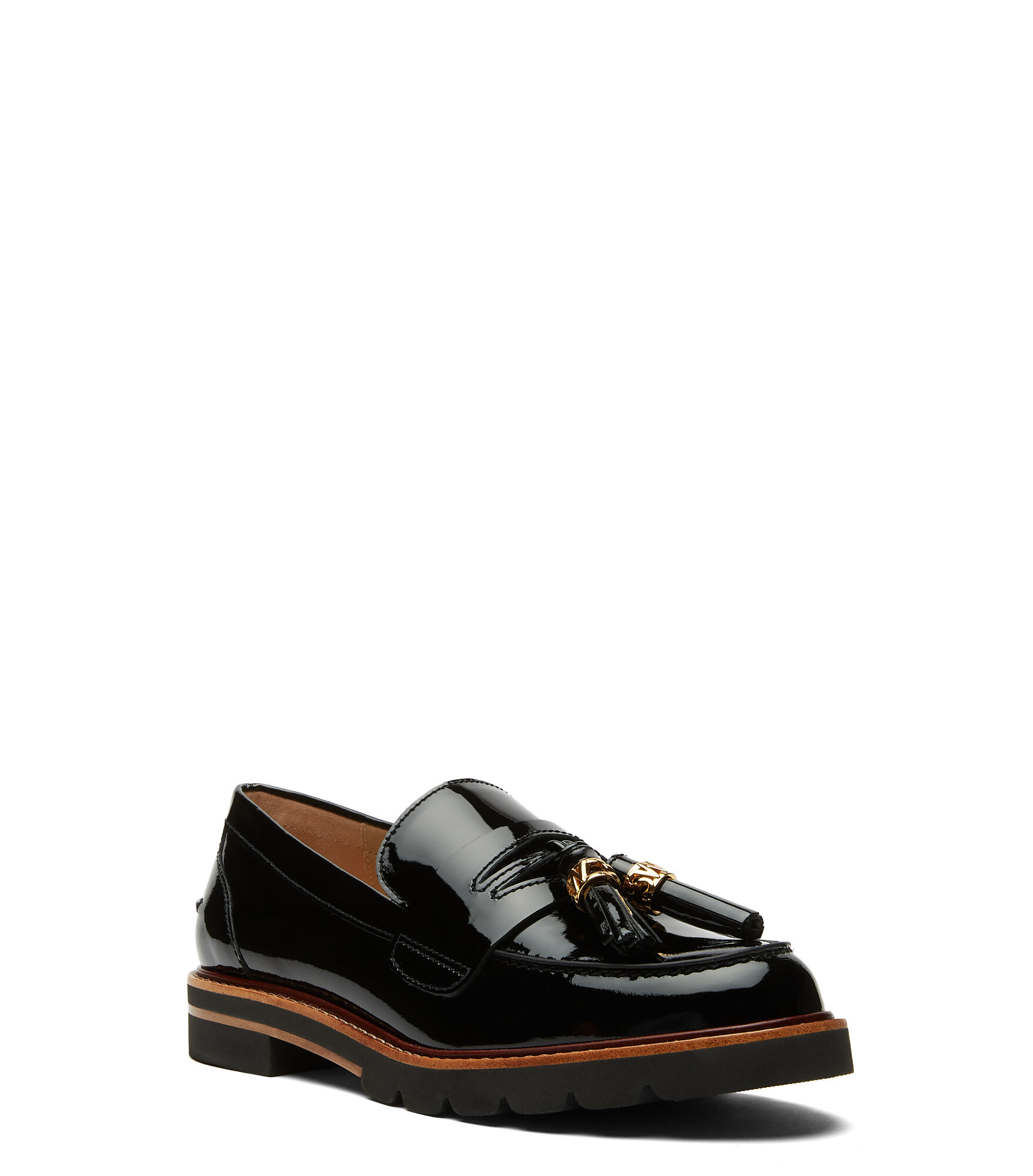 Stuart weitzman manila loafer black on sale