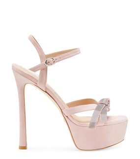 Stuart Weitzman SW MEGA BOW PLATFORM SANDAL BALLET SD110SUENCQ
