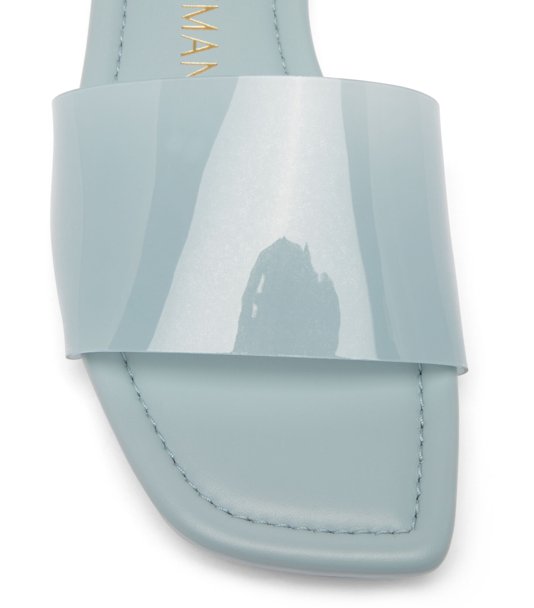 SUMMER SLIDE SANDAL in BLUE for Women | Stuart Weitzman®
