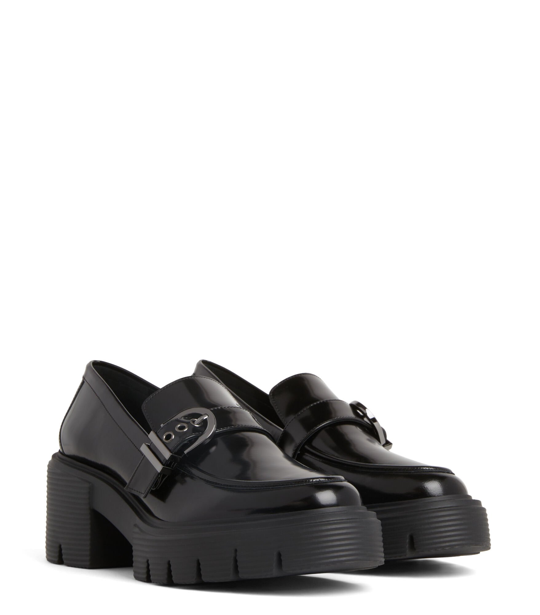 MAVERICK SOHO LOAFER in BLACK for Women Stuart Weitzman UK