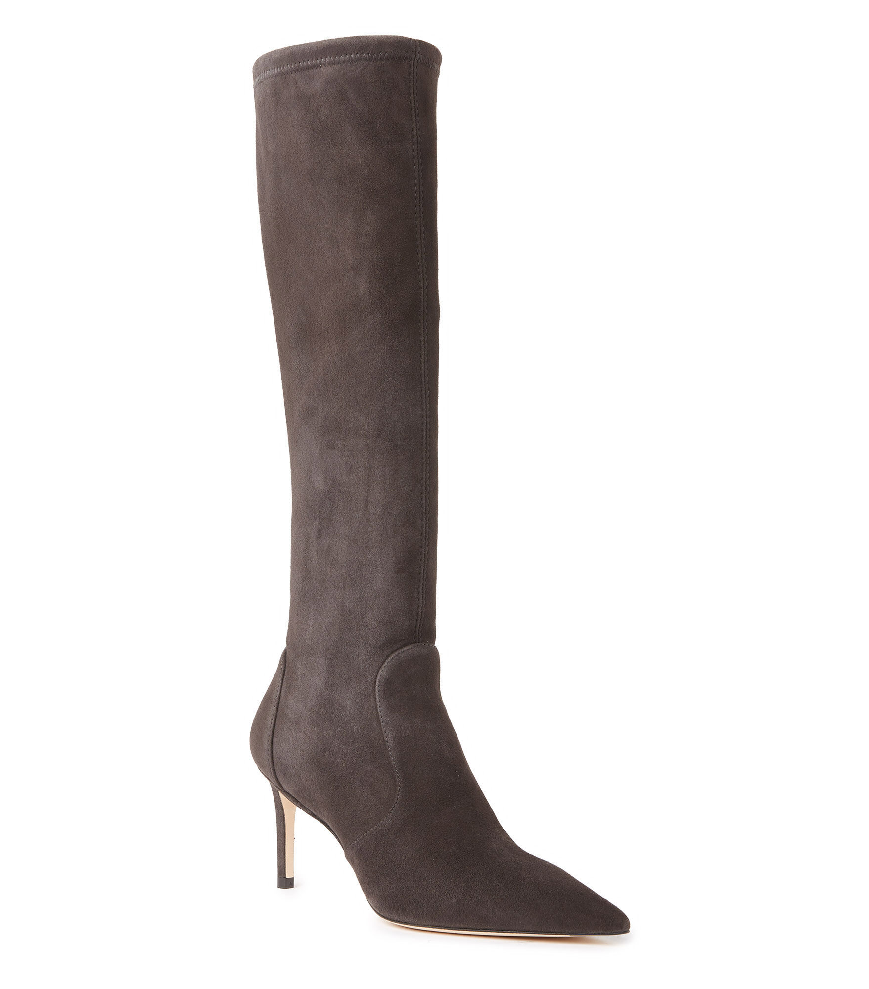 STUART 75 TO THE KNEE BOOT in SLATE for Women Stuart Weitzman