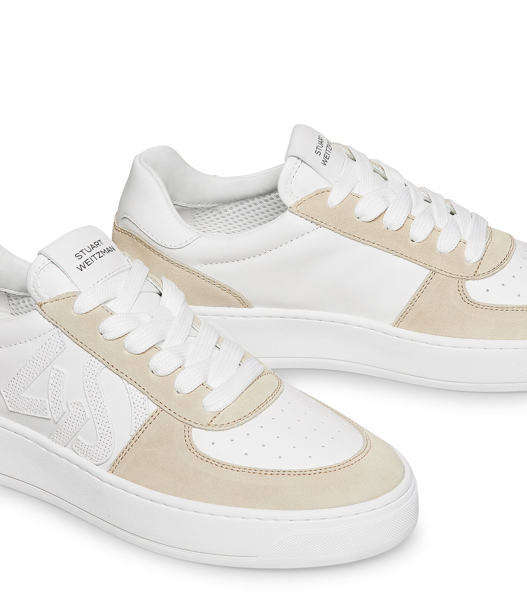 Stuart weitzman top suede sneakers