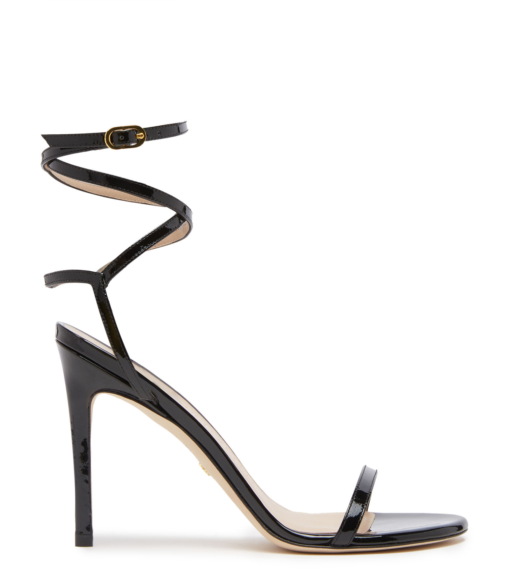 Stuart weitzman black strappy sales heels