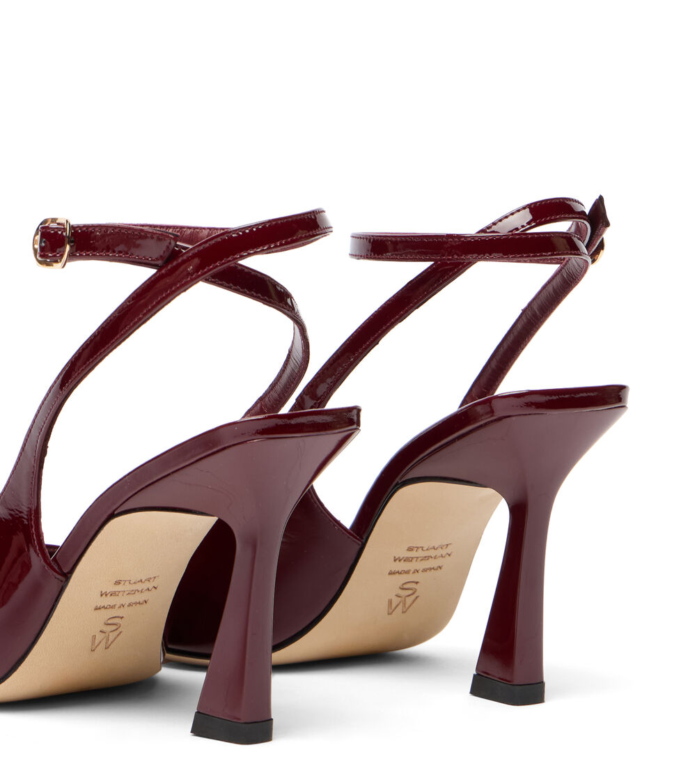 Stuart Weitzman VINNIE 85 STRAP PUMP ROSEWOOD SM598PATN4E