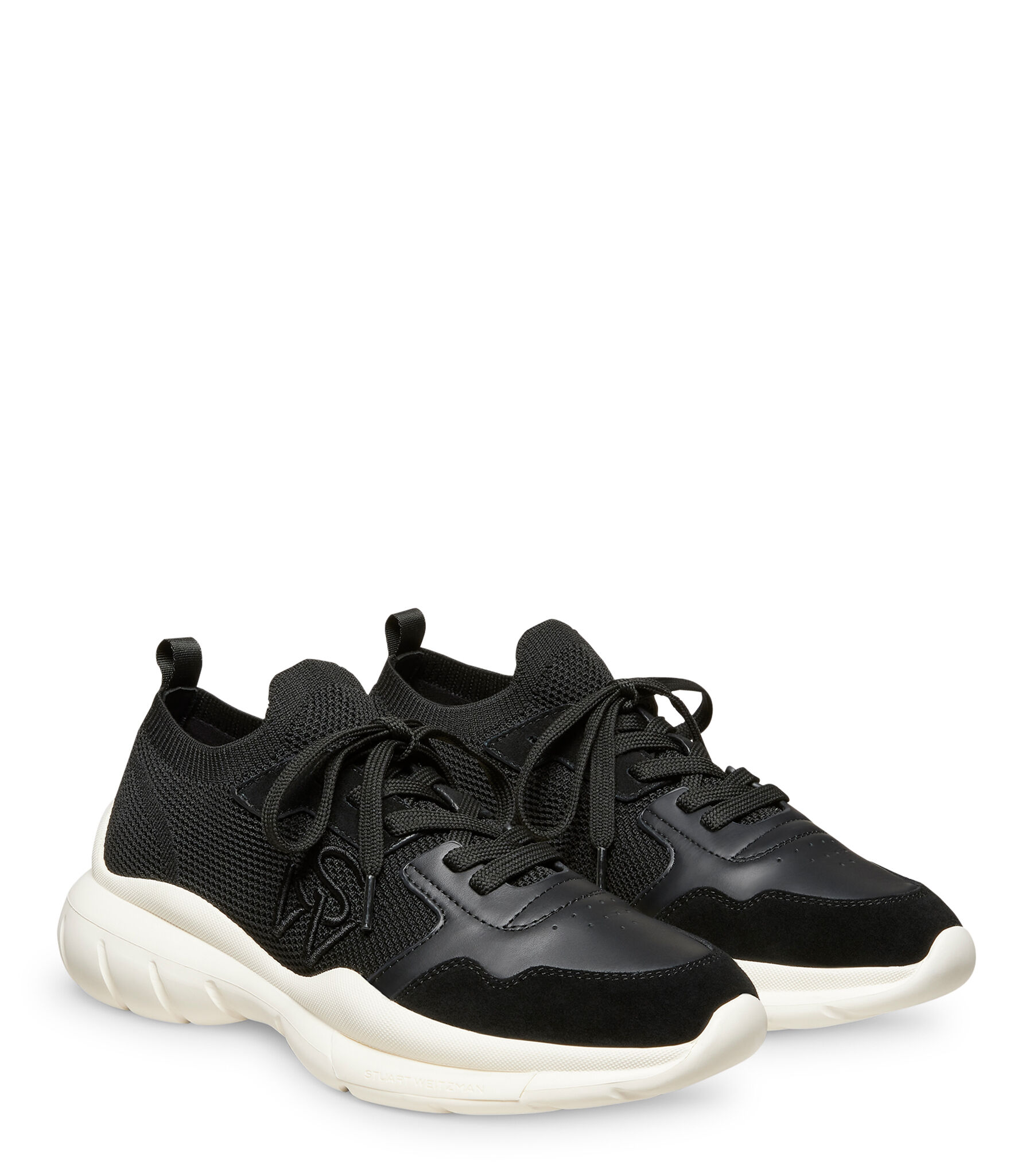 Stuart weitzman black sneakers outlet