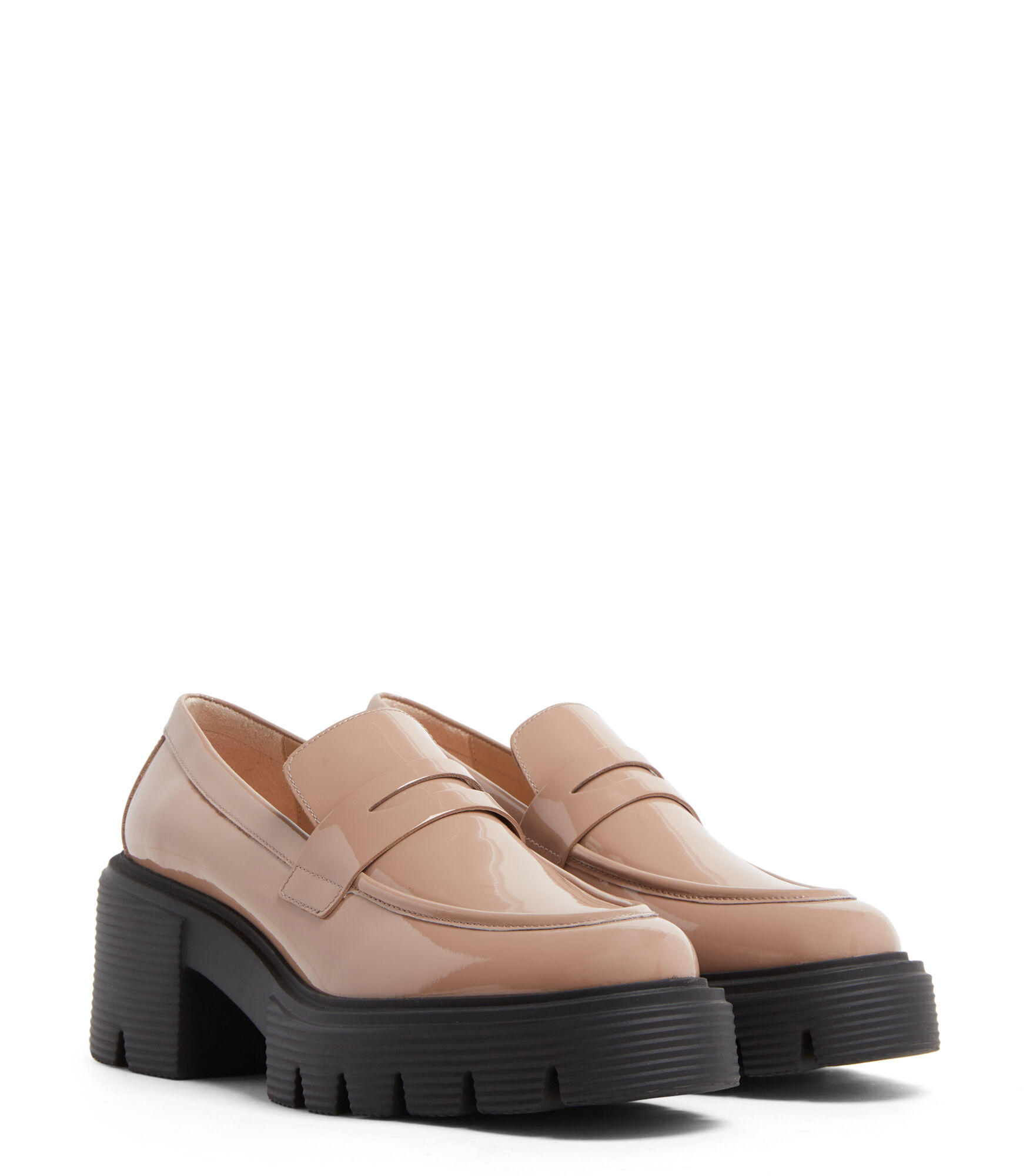 Stuart weitzman platform best sale loafers
