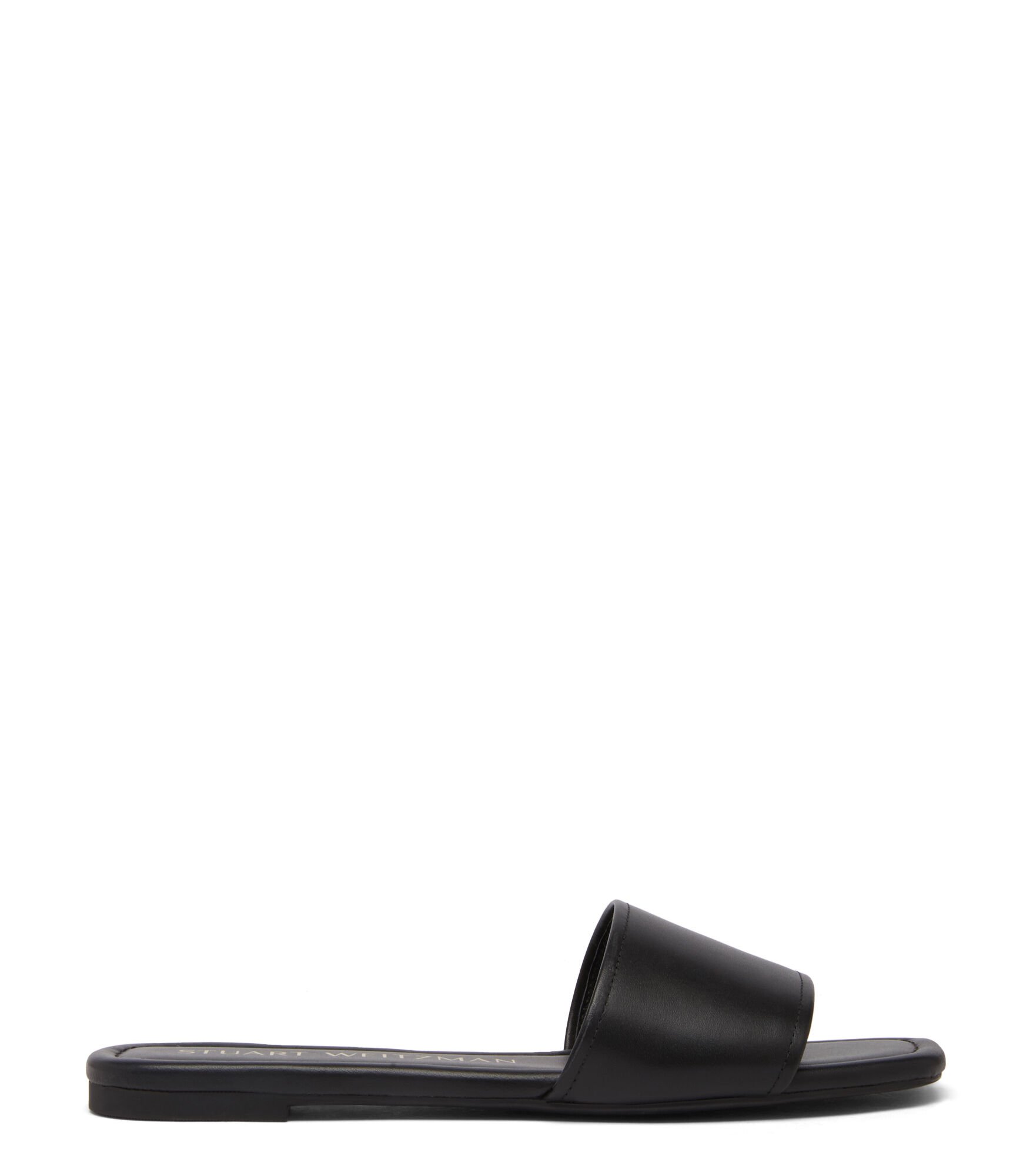 SUMMER SLIDE SANDAL in BLACK for Women Stuart Weitzman UK