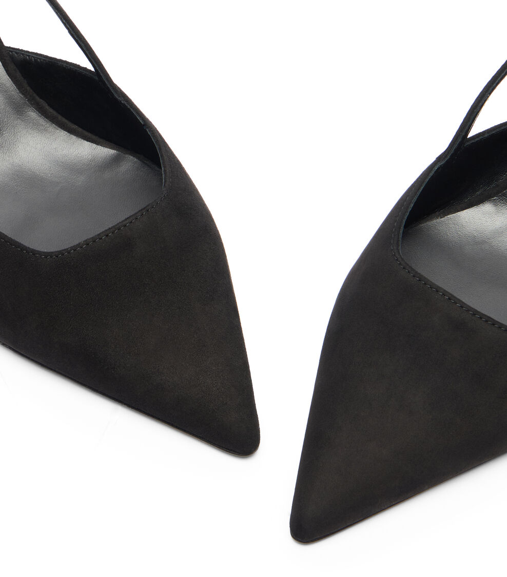 Stuart Weitzman VINNIE 50 SLINGBACK Stuart Weitzman VINNIE 50 SLINGBACK BLACK SJ433SUEBLK