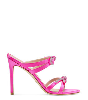 Stuart Weitzman SW BOW 100 SLIDE FLAMINGO SB587SANCL6