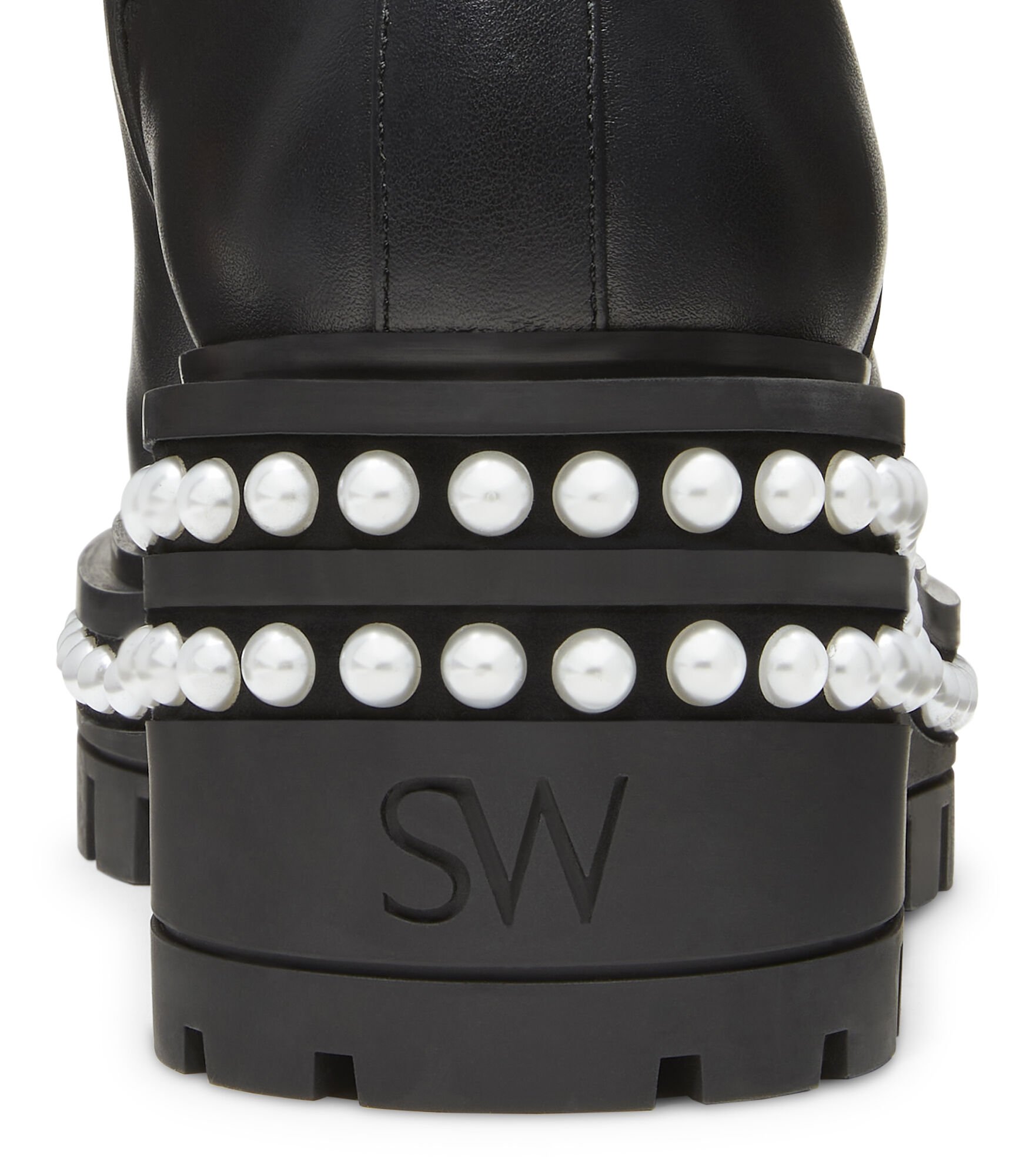 SOHO PEARL CHELSEA BOOTIE in BLACK for Women | Stuart Weitzman®