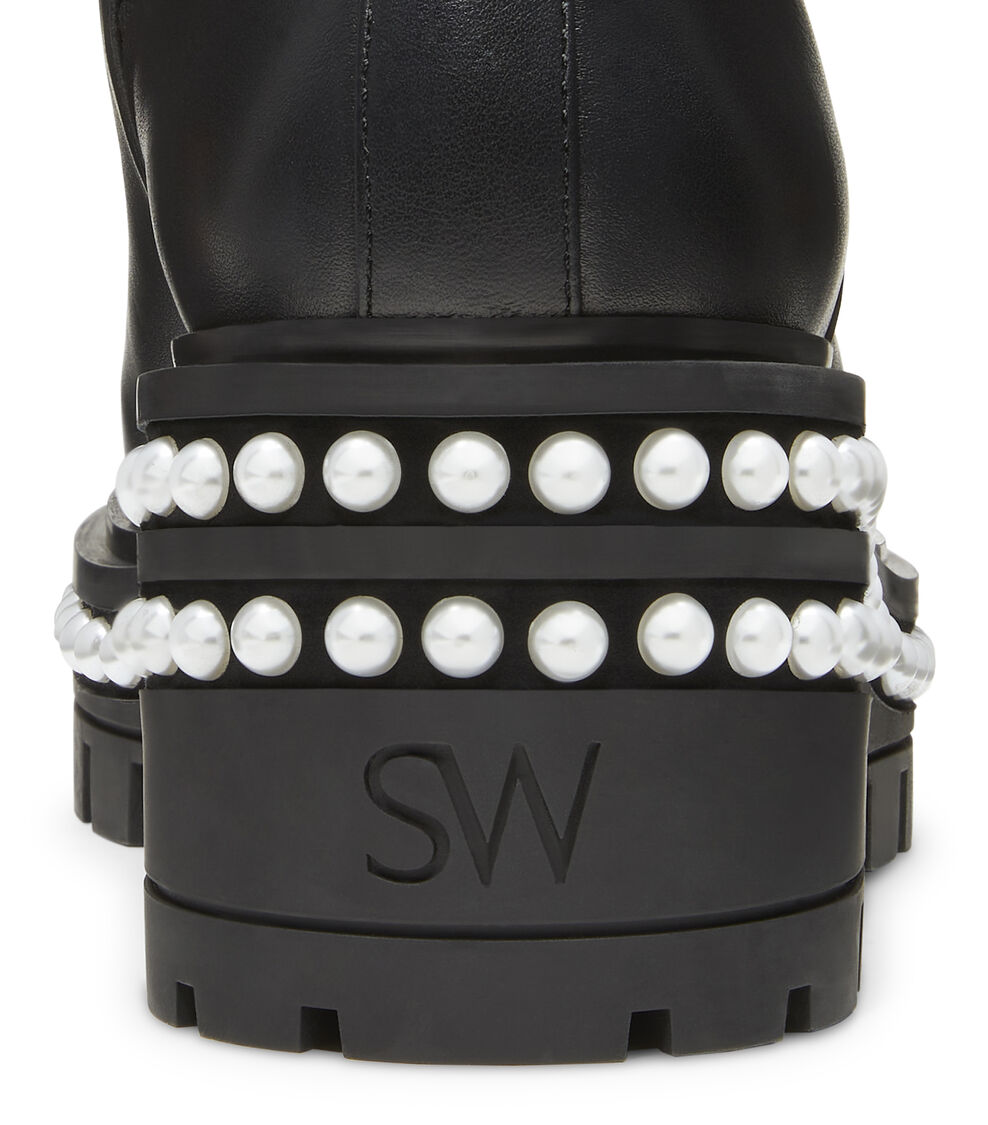 Stuart Weitzman SOHO PEARL CHELSEA BOOTIE SCHWARZ SD306SMOBLK