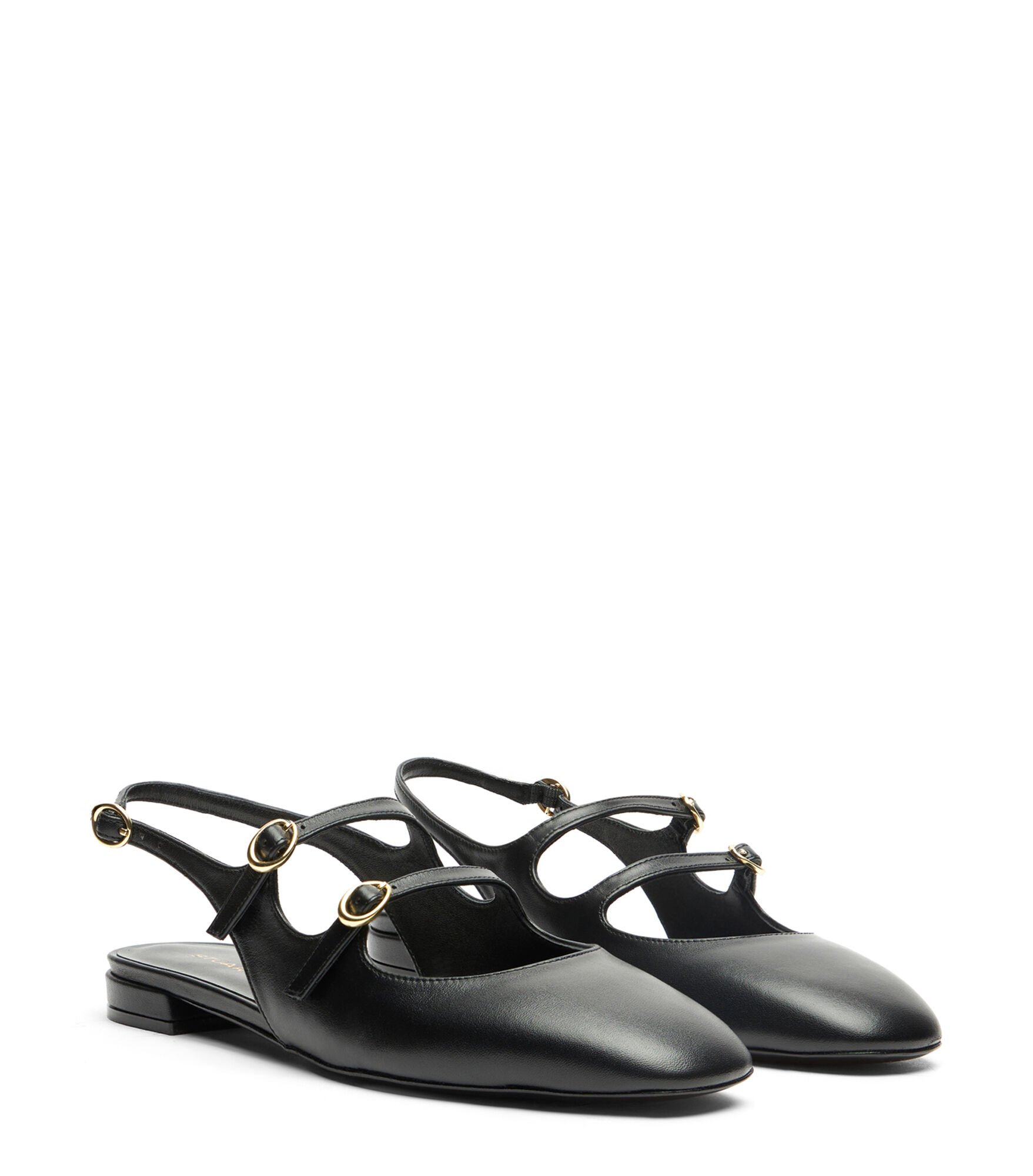 BENNI MJ SLINGBACK in BLACK for Women | Stuart Weitzman®