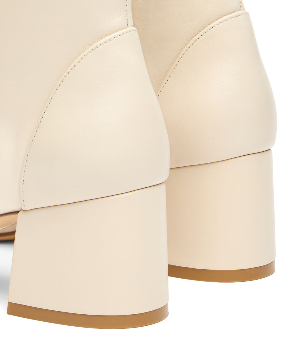 Stuart Weitzman ESSENTIALIST ZIP 60 LINEN SL366SMOLIN