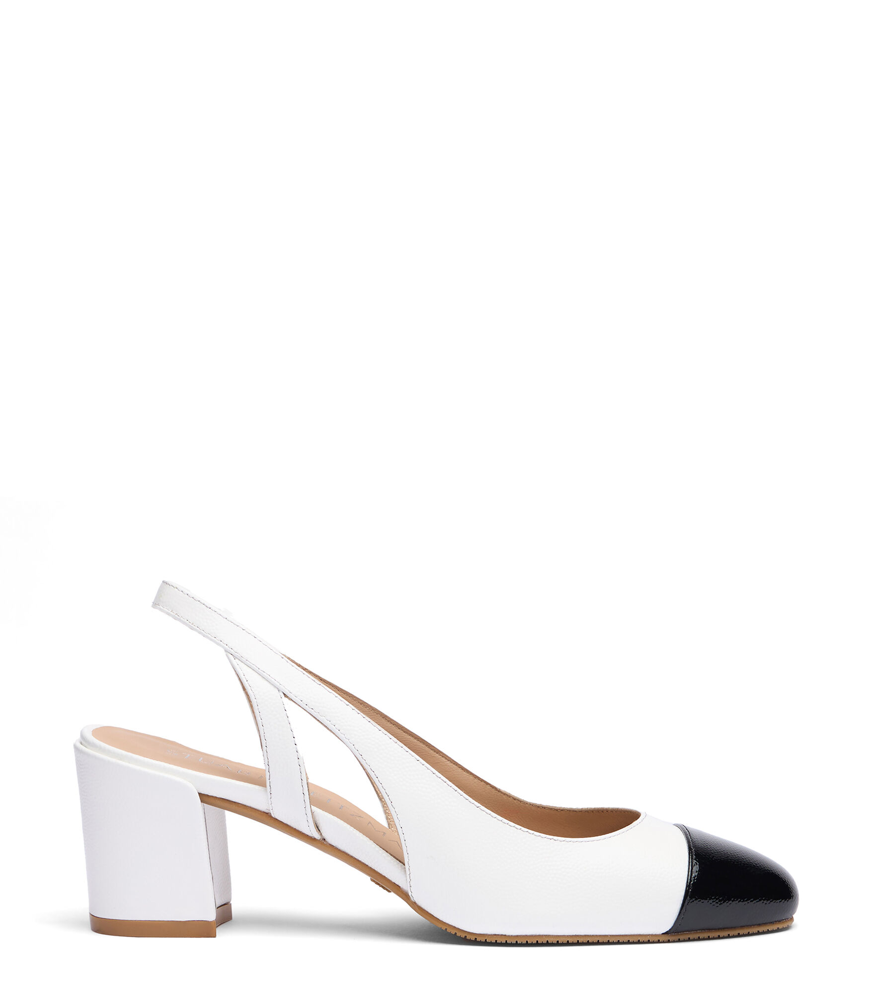 White slingback shoes store