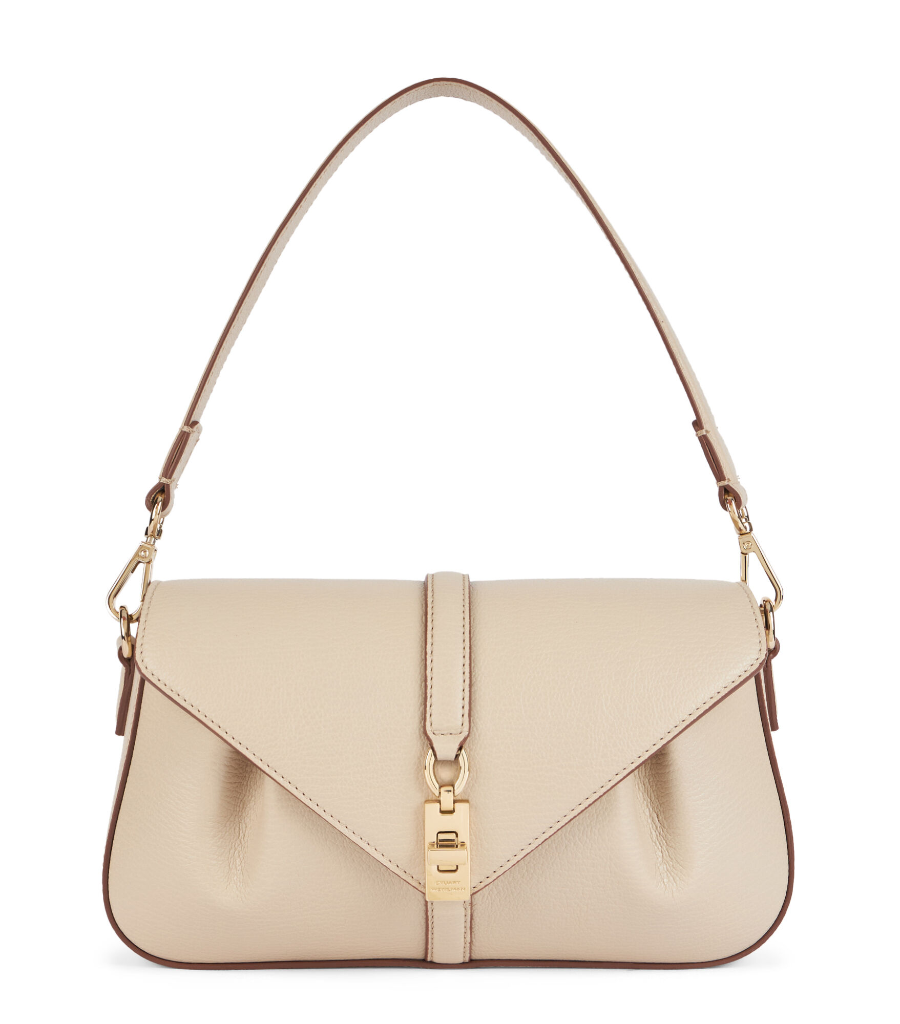 MILAN SHOULDER BAG in OAT for Women Stuart Weitzman UK