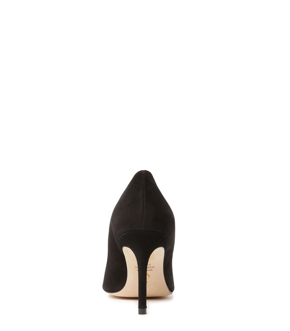 Stuart Weitzman STUART 85 PUMP BLACK SA273SUEBLK