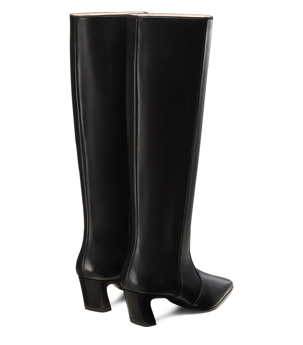 Stuart Weitzman STASSI BOOT 50 BLACK SM504DSNBLK