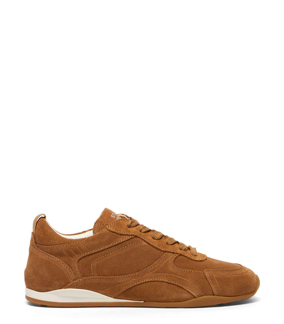 Stuart Weitzman SW SCOUT SNEAKER CAMEL SM626SUECAM