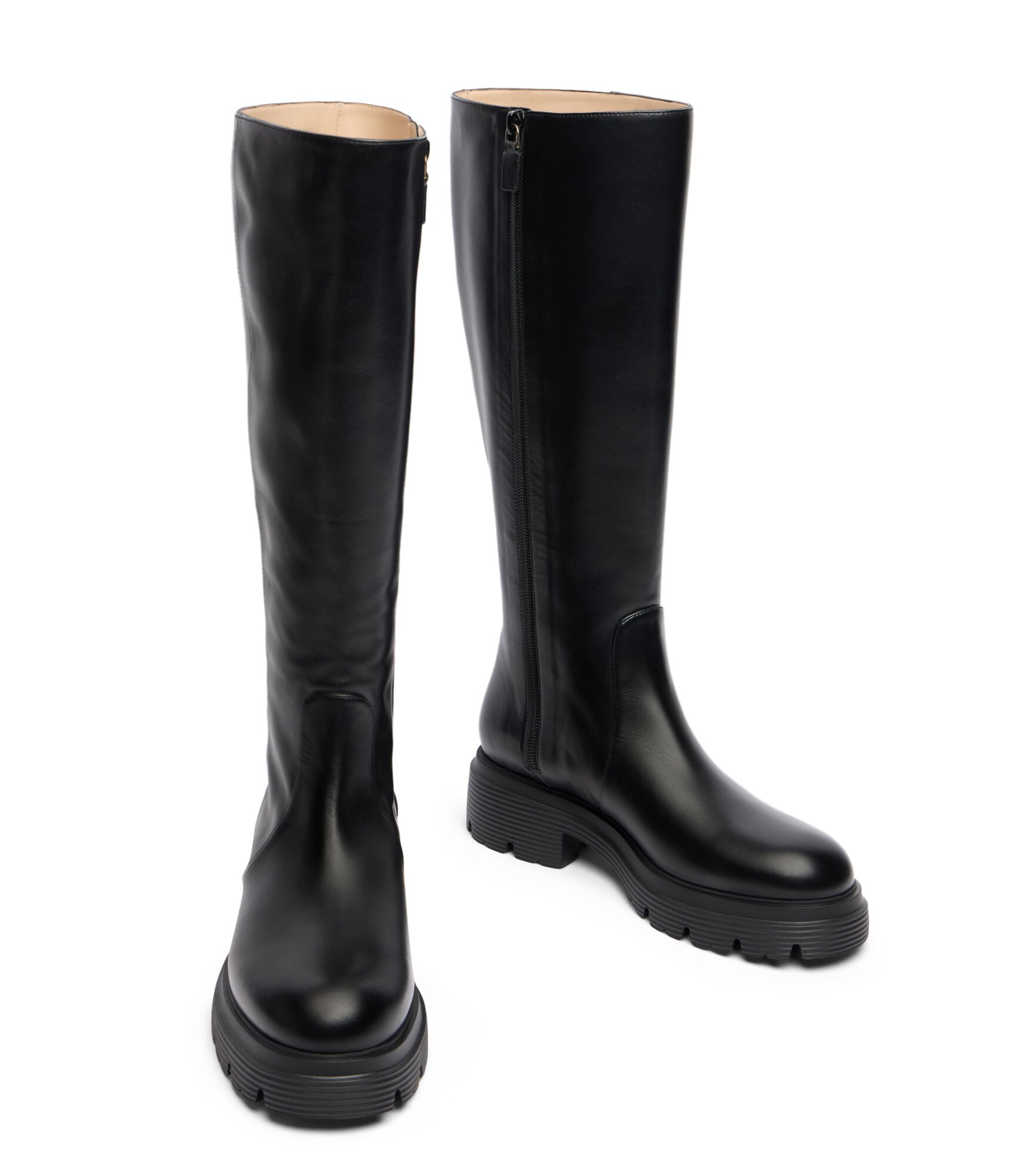 HUDSON LITE ZIP BOOT in BLACK for Women | Stuart Weitzman® Outlet