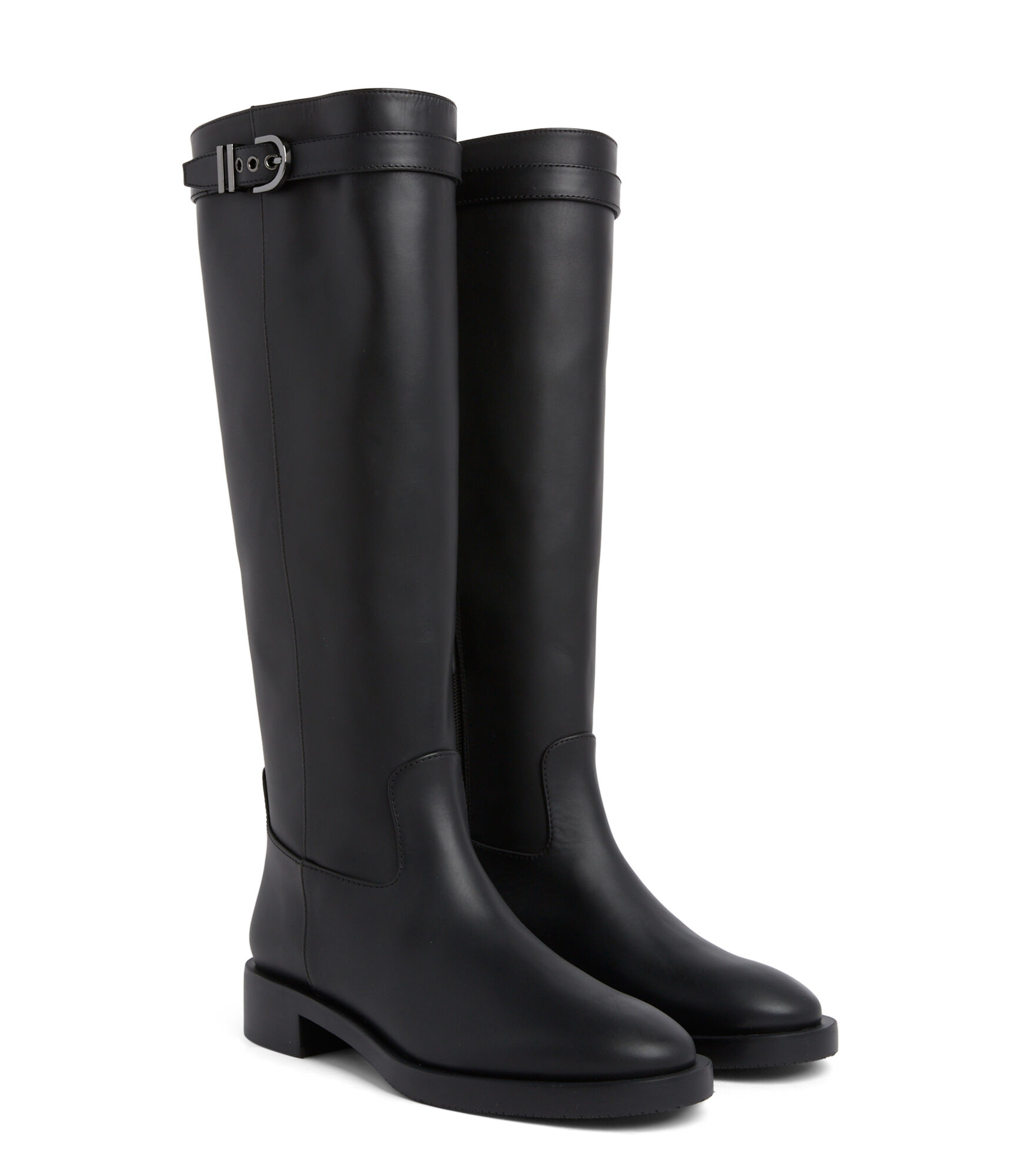 MAVERICK KNEE-HIGH BOOT in BLACK for Women | Stuart Weitzman®