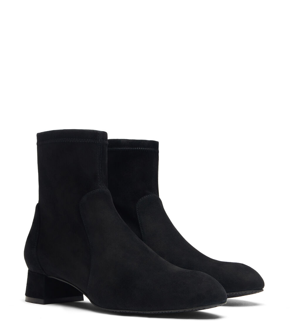Stuart Weitzman GRACE SOCK BOOTIE BLACK SI850SUSBLK