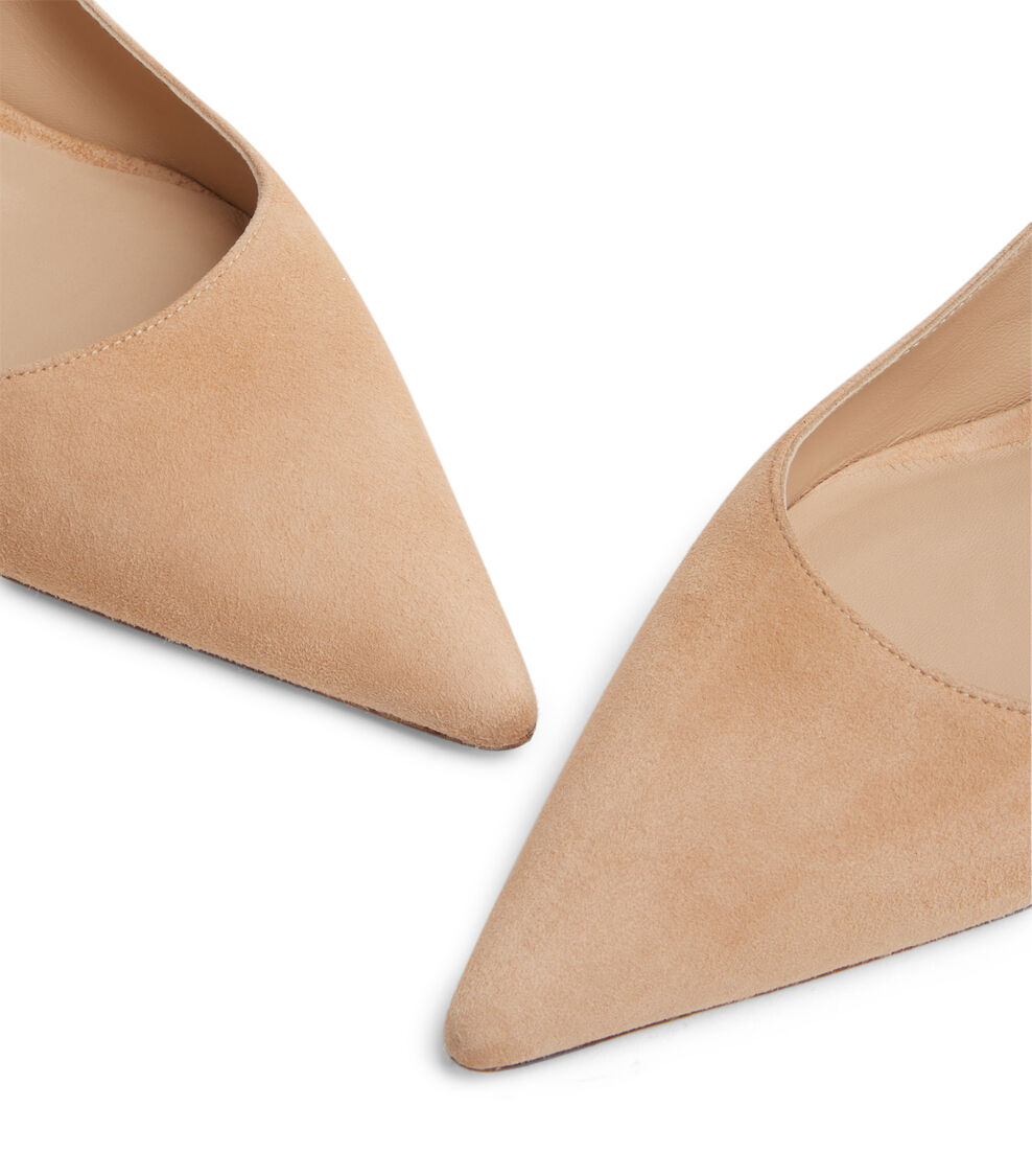 Stuart Weitzman STUART KITTEN PUMP ADOBE SF444SUEAJM