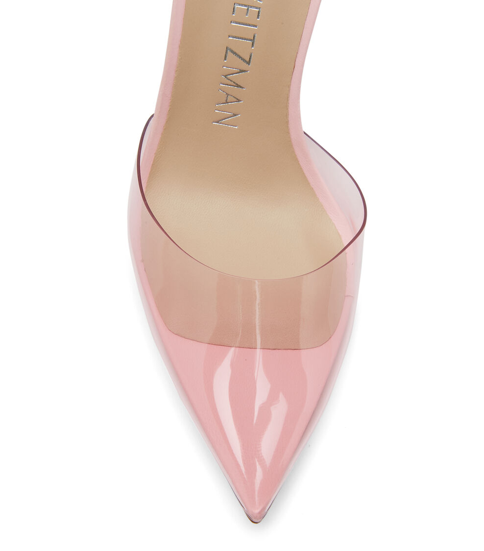 Stuart Weitzman GLAM 100 STRAP PUMP PINK SC002PVRUKL